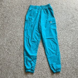 Teal buttersoft scrub joggers